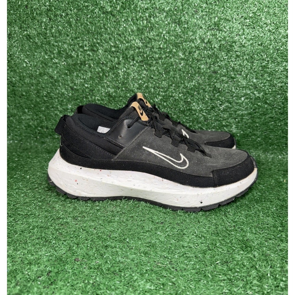 Nike Crater Remixa Shoes Womens Size 8.5 Black White Running Sneakers Gym Active